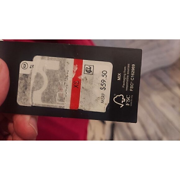 DKNY Women's Metallic Logo Cropped Sweatshirt Pink/NWT, Size XS - Picture 4 of 7